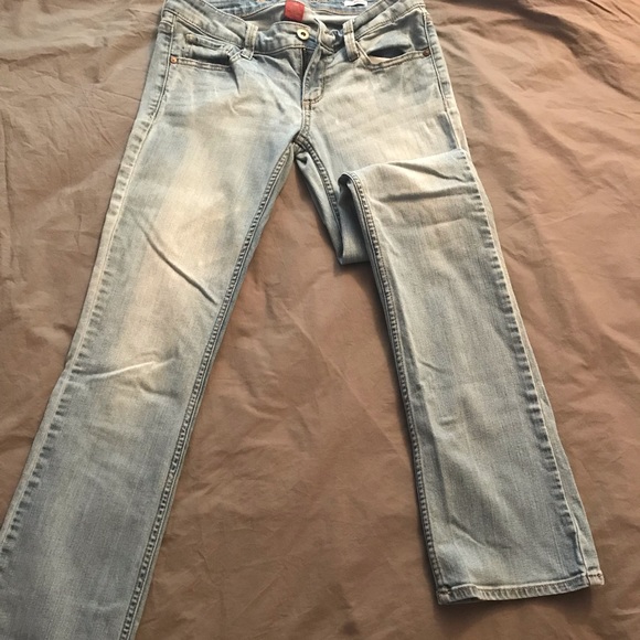 Light Blue Bootcut Jeans - Picture 1 of 1